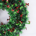 Wholesale Hot Sale Green Artificial Christmas Decoration xmas garland Tinsel Artificial Garland